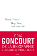 Cover: Hugo Pratt, trait pour trait - Grasset