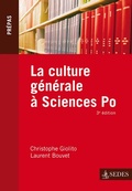 Cover: La culture g&eacute;n&eacute;rale &agrave; Sciences Po - Editions Sedes