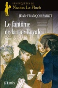 Cover: Le Fantome de la Rue Royale - Editions J.C. Lattes