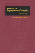 Cover: Quantum Electronics - Academic Press