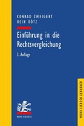 Abbildung von: Einführung in die Rechtsvergleichung - Mohr Siebeck
