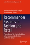 Cover: Recommender Systems in Fashion and Retail - Springer