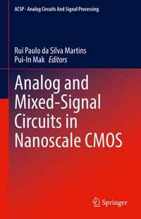 Enlarge image Cover: Analog and Mixed-Signal Circuits in Nanoscale CMOS - Springer