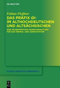 Abbildung von: Das Präfix gi- im Althochdeutschen und Altsächsischen - De Gruyter