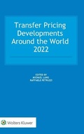 Cover: Transfer Pricing Developments Around the World 2022 - Kluwer Law International
