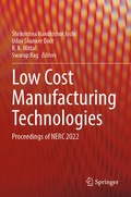 Cover: Low Cost Manufacturing Technologies - Springer
