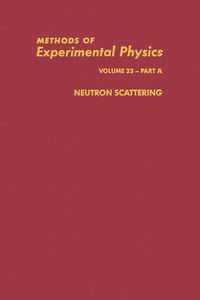 Enlarge image Cover: Neutron Scattering - Academic Press