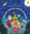 Cover: Erstes Aufklappen und Verstehen: Warum wird es nachts dunkel? - Usborne