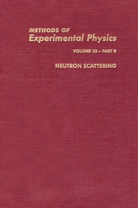 Enlarge image Cover: Neutron Scattering - Academic Press