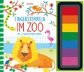 Cover: Fingerstempeln: Im Zoo - Usborne