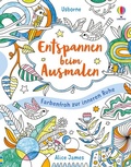 Cover: Entspannen beim Ausmalen - Usborne