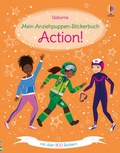 Cover: Mein Anziehpuppen-Stickerbuch: Action! - Usborne