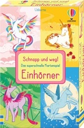 Cover: Schnapp und weg! Das superschnelle Kartenspiel: Einh&ouml;rner - Usborne