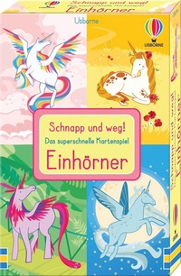 Abbildung von: Schnapp und weg! Das superschnelle Kartenspiel: Einhörner - Usborne