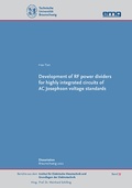 Cover: Development of RF power dividers for highly integrated circuits of AC Josephson voltage standards - Mensch & Buch