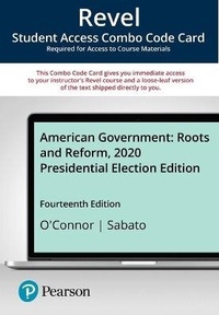 Enlarge image Cover: Revel for American Government - Pearson