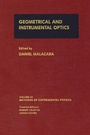 Cover: Geometrical and Instrumental Optics - Academic Press