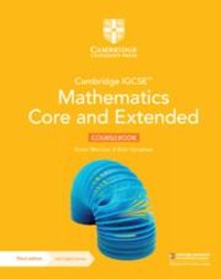 Enlarge image Cover: Cambridge IGCSE (TM) Mathematics Core and Extended Coursebook with Digital Version (2 Years' Access) - Cambridge University Press