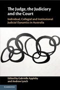 Cover: The Judge, the Judiciary and the Court - Cambridge University Press