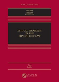Enlarge image Cover: Ethical Problems in the Practice of Law - Aspen Publishing
