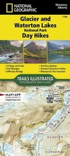 Cover: Glacier and Waterton Lakes National Parks Day Hikes Map - National Geographic Maps