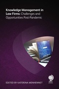 Cover: Knowledge Management in Law Firms - Globe Law and Business Ltd