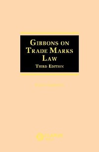 Abbildung von: On Trade Marks Law Third edition - Clarus Press Ltd