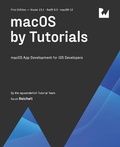 Cover: macOS by Tutorials (First Edition) - Razeware LLC