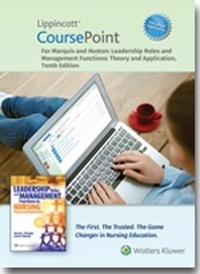Abbildung von: Lippincott CoursePoint Enhanced for Marquis and Huston: Leadership Roles and Management Functions in Nursing - WOLTERS KLUWER HEALTH