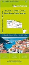 Cover: Michelin Asturias, Costa Verde - Michelin Editions des Voyages