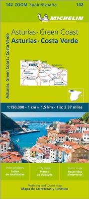 Abbildung von: Michelin Asturias, Costa Verde - Michelin Editions des Voyages