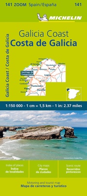 Abbildung von: Michelin Costa de Galicia, Galicische Küste - Michelin Editions des Voyages