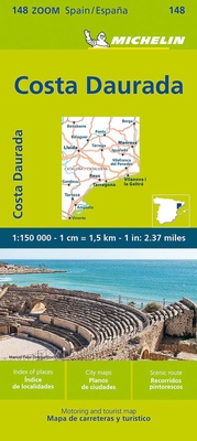 Abbildung von: Michelin Costa Daurada - Michelin Editions des Voyages