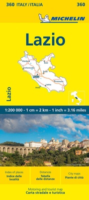 Abbildung von: Michelin Latium - Michelin Editions des Voyages
