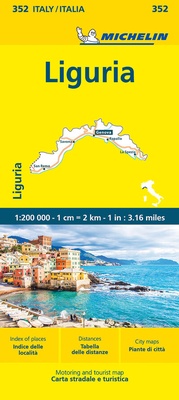 Abbildung von: Michelin Ligurien - Michelin Editions des Voyages