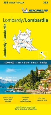 Abbildung von: Michelin Lombardei - Michelin Editions des Voyages