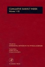 Cover: Cumulative Subject Index Volumes 1-32: Volume 34 - Academic Press