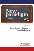 Cover: Paradigm in Research Methodology - LAP Lambert Academic Publishing