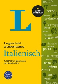 Abbildung von: Langenscheidt Grundwortschatz Italienisch - PONS Langenscheidt