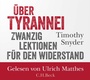 Bild: Über Tyrannei - C.H.BECK