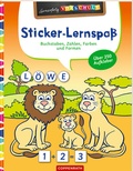 Cover: Sticker-Lernspa&szlig; (Wilde Tiere) - Coppenrath