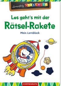 Abbildung von: Los geht's mit der Rätsel-Rakete - Coppenrath