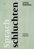 Cover: SPRACHSCHLUCHTEN - unartproduktion