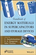 Cover: Handbook of Energy Materials in Supercapacitors and Storage Devices - Wiley
