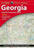 Cover: Delorme Atlas & Gazetteer Georgia 8e - Delorme Mapping Company