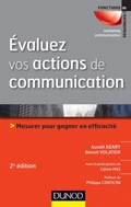 Cover: &Eacute;valuez vos actions de communication - 2e &eacute;d. - Dunod