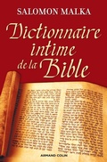 Cover: Dictionnaire intime de la Bible - Armand Colin