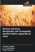 Cover: Stress termico terminale nel frumento - Edizioni Sapienza