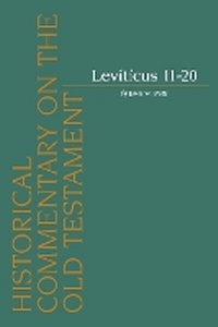 Enlarge image Cover: Leviticus 11-20 - Peeters Publishers