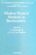 Cover: Modern Physical Methods in Biochemistry, Part B - Elsevier